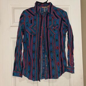 Retro Wrangler Button-Up Shirt